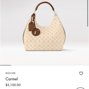 Louis Vuitton Carmel mahina M53188 great condition